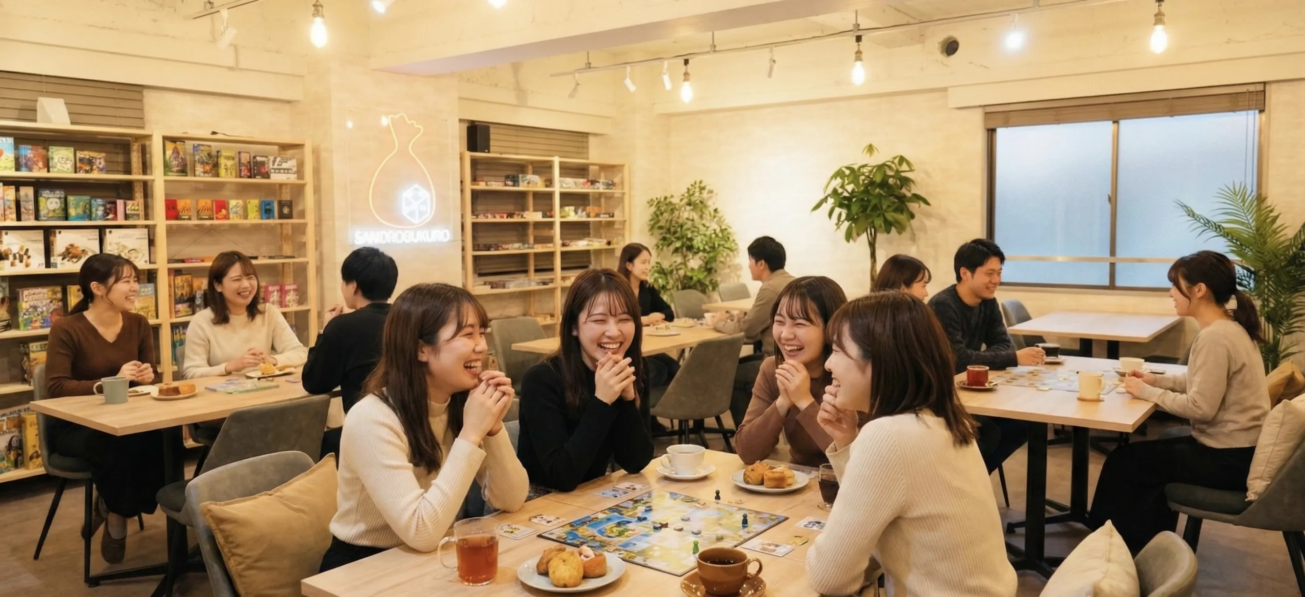 川崎のボードゲームカフェ サイコロブクロ